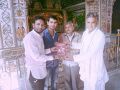 Sant Kanha Ram's book being presented to Om Ji Sou from Jodhpur.jpg