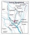 Location of Shitalakshya River