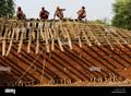 Gond Tribes constructing new House