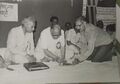 यह चित्र 24 जुलाई 1988 का है ज़ब श्री भगवान सिंह मुख्य-अतिथि के रूप में ग्वालियर जाट समाज कल्याण परिषद के कार्यक्रम में पधारे थे.