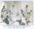पटियाला में आयोजित महिला कैंप-1955 में श्रीमती इंदिरागांधी के साथ श्रीमती चन्द्रावती