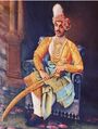Colonel Maharaj Rana Udaybhanu Singhji, Maharaja Of Dholpur. Descendants of Rana Jai Singh (1068). State:- Dholpur, Dynasty:- Bamrolia,