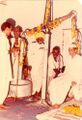 श्री दौलतराम सारण को सरदारशहर में सिक्कों से तौला गया 1972