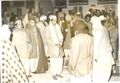 दौलतराम सारण के साथ चौधरी कुम्भाराम आर्य-हजारीलाल शर्मा-रामकरण जोशी, जनता पार्टी सम्मेलन 1965