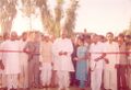 दौलतराम सारण और देवीलाल किसान छात्रावास के उद्घाटन अवसर पर 1988