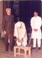 श्री दौलतराम सारण, रामनिवास मिर्धा और शिवराज पाटिल महाराजा सूरजमल शिक्षण संस्थान दिल्ली में 1990-91