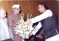 श्री दौलतराम सारण के साथ संजय डालमिया 1990-91