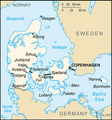 Map of Jutland
