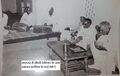 Dharampal Singh Bhalothia with Devi Lal at Residence of Ram Chandra Matoria