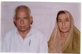 Dr. Khaniya Lal Sivar and his wife Smt. Parmeshwari Choudhary