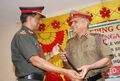 Honorarary rank of Colonel Commendent of NCC granted to Dr. G.R. Jakher by Govt of India in 2011.