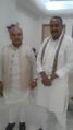 कप्तान सिंह (गोबरा - डबरा), मा. केन्द्रीय कृषि मंत्री श्री नरेन्द्र सिंह तोमर जी के साथ ।