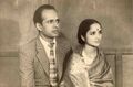 Jai Pal Singh and his wife Vedvati, daughter of [[Charan Singh], 1959