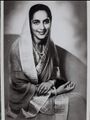 Maharaj Kumari Brijendra Kaur of Bharatpur (Later Rani Brijendra Kaur of Unchagaon), She was better known as "Rani Kusum". Source - Jat Kshatriya Culture