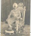 Maharaja Jagatjit Singh of Kapurthala (1872-1949). State:- Kapurthala, Dynasty :- Sandhu Jats [ Title :- Alhuwalia.