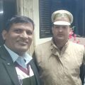 Meel with Ram singh Samota (RPS Officer)