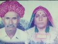 शहीद भीखाराम के पिता चौधरी चैनाराम जी व माता श्रीमती राई देवी