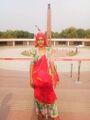 राष्ट्रीय शहीद स्मारक दिल्ली पर वीरांगना श्रीमती मगनी देवी