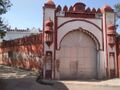 मुख्य प्रवेश द्वार पिसावा किला , राजा महेन्द्र सिंह पुत्र स्व श्री कुंवर गुलजार सिंह