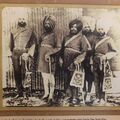 Sardar Bahadur Gobinder Singh Sibia (left side), Sardar Bahadur Basant Singh Sibia (2nd left), and Sardar Bahadur Sher Singh Sibia (extreme right) with some Jat sikh nobles.