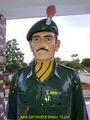 नायक सत्यवीर सिंह की प्रतिमा