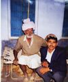 दादा चौधरी उमाराम जी के साथ सुरेश जेवलिया
