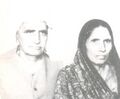 Thakur Deshraj with wife Smt Triveni Devi