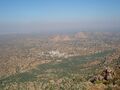 View from Harsh Parvat, village Mandawara Sikar is seen here