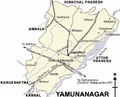 Yamunanagar Map
